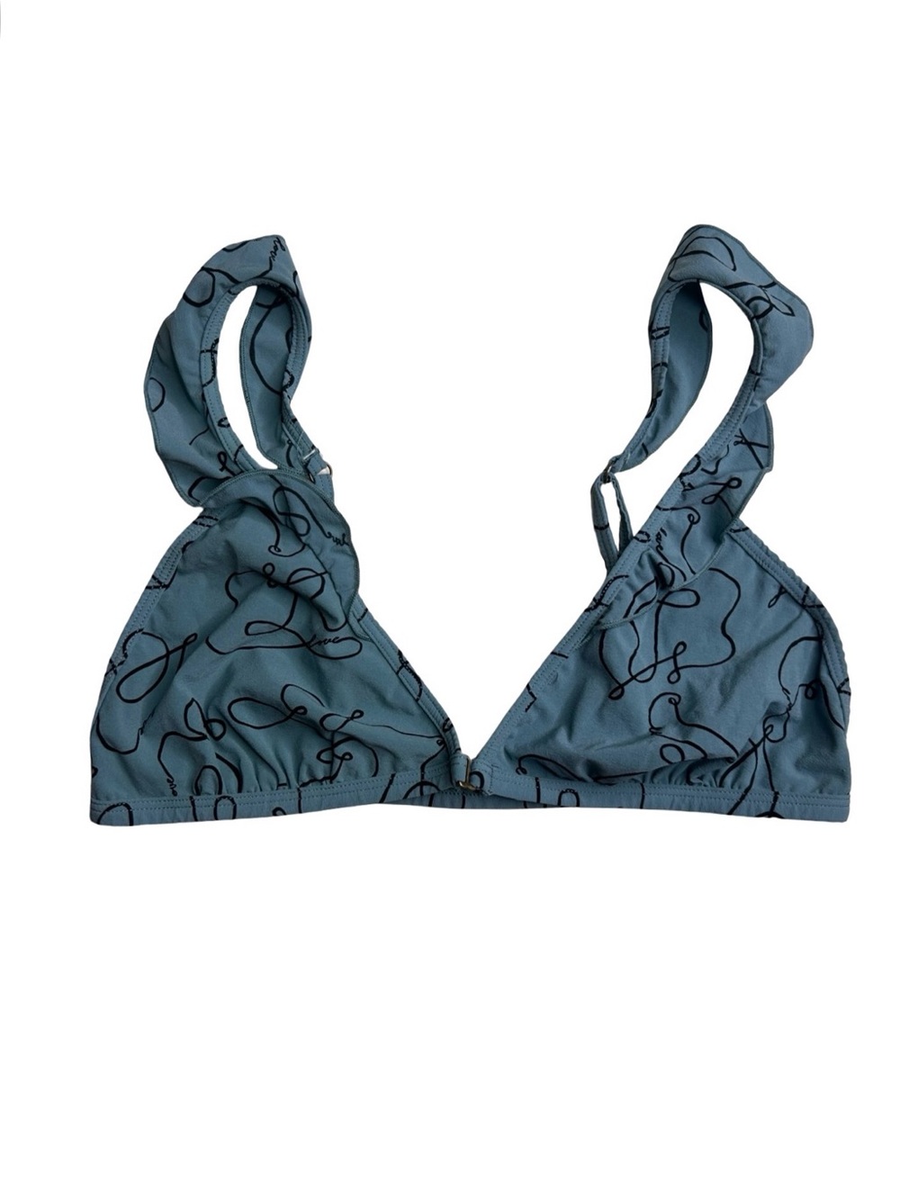 Love Stories Ruffle Triangle bikini top - Picture 2 of 4